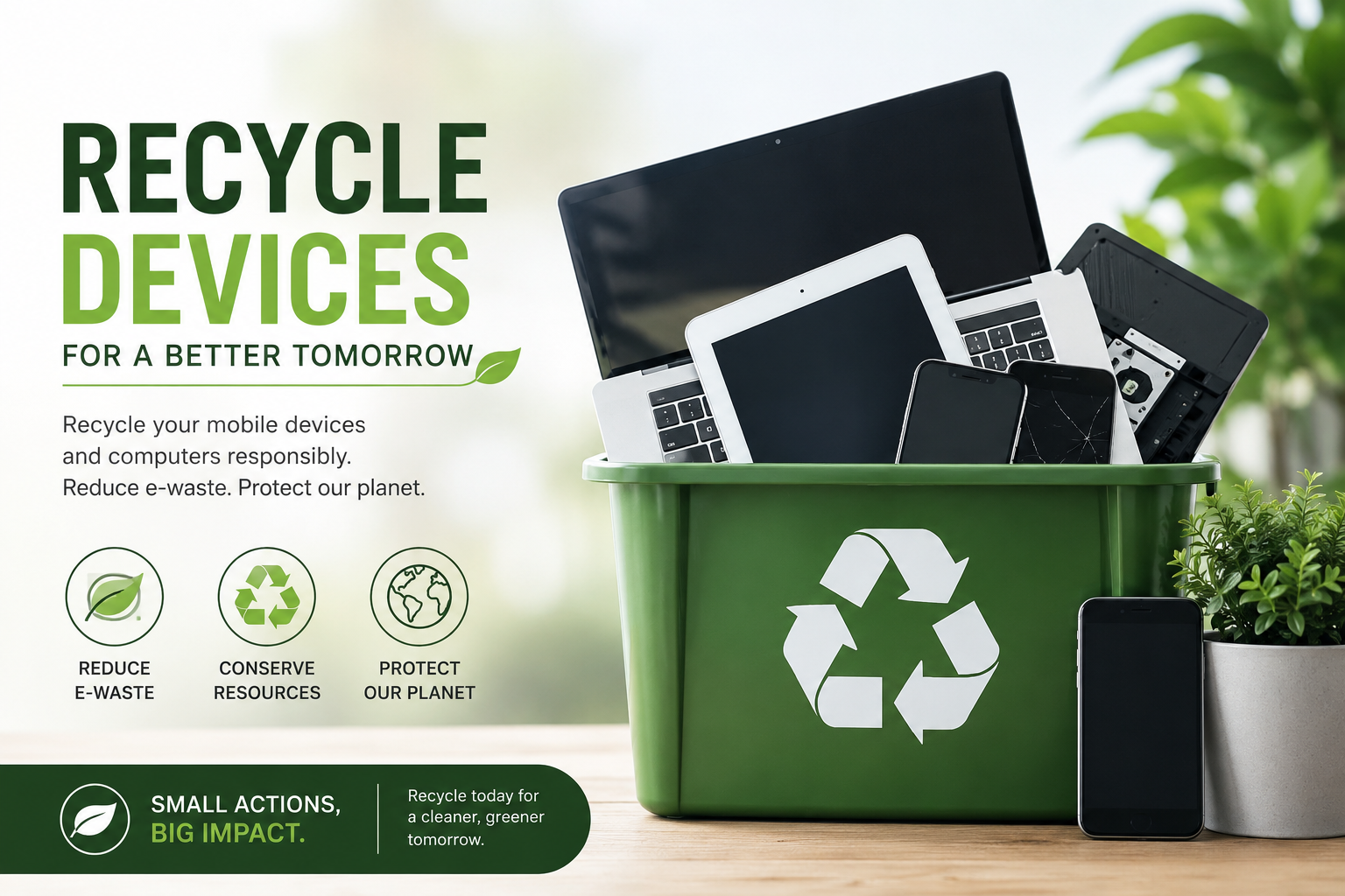 Recyling and secure disposal